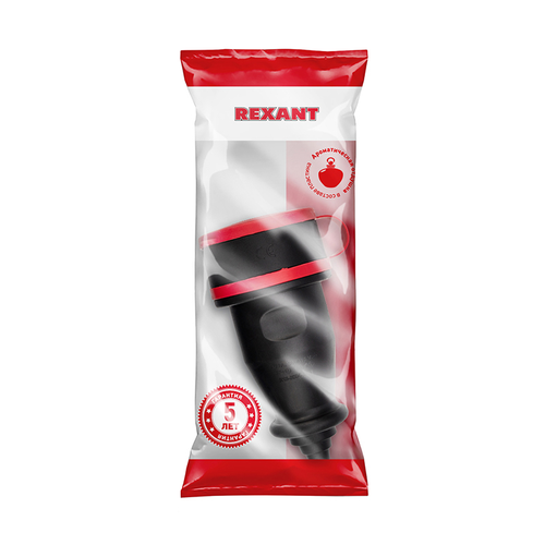 Розетка 1 пост REXANT 111-012 черный, вид
