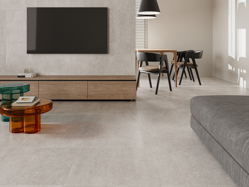 Керамогранит Beton бежевый 45X45 см 1,62 м², фотография