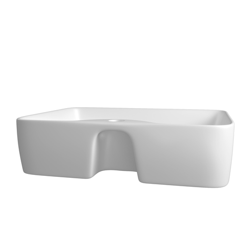 Раковина для ванной накладная Watersense Eva S 48 белая W00002, картинка