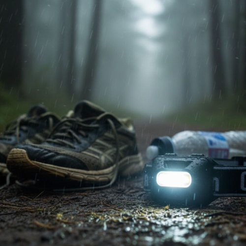 Налобный фонарь Camelion LED5384  черный, фотография