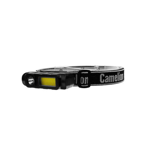Налобный фонарь Camelion LED53414 черный, вид
