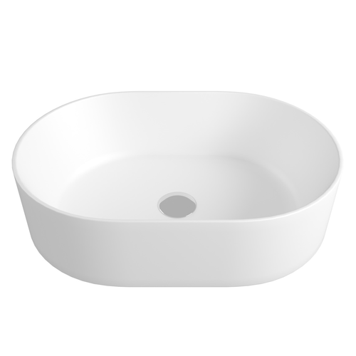 Раковина для ванной накладная Watersense Camila 46 белая W00023, детальное фото