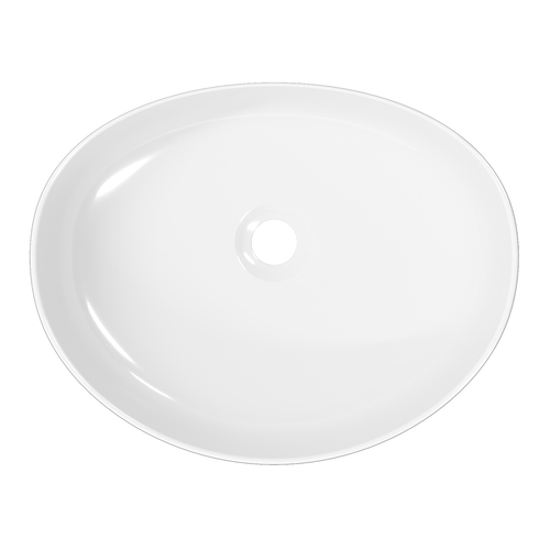 Раковина для ванной накладная Watersense Nancy 50 белая W00757, изображение