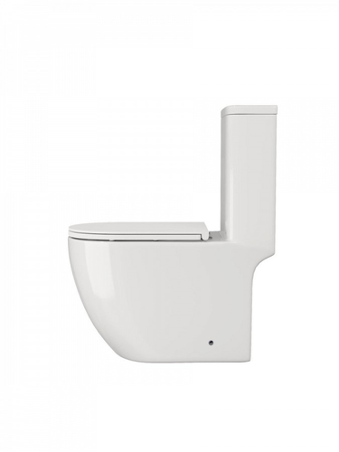 Унитаз напольный моноблок Watersense Margarita Vortex, MW99746, безободковый, торнадо, сиденье дюропласт, микролифт, фото