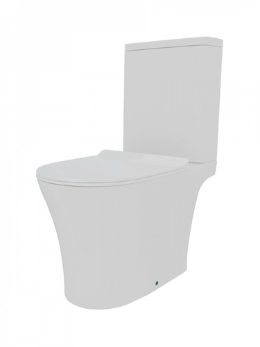 Унитаз напольный Watersense Barbara Pro Vortex, MW99120, безободковый, торнадо, сиденье микролифт, детальное фото