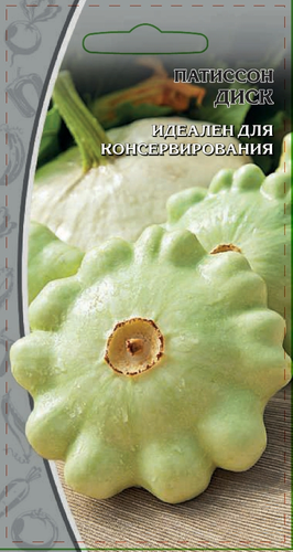 Семена Патиссон Диск 2 г, вид