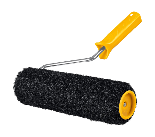 Валик для шпатлевки Stayer Putty 80 мм 240 мм 8 мм ручка Professional (03642-24), изображение