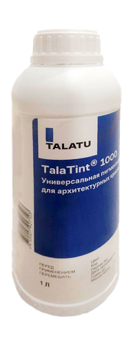 КОЛЕРОВОЧНАЯ ПАСТА COLORANT TALATINT 1000, TT BLACK, крупный план