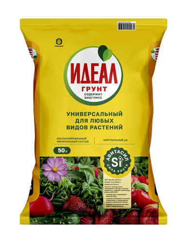 Грунт ИДЕАЛ Универсальный 50 л, детальное фото