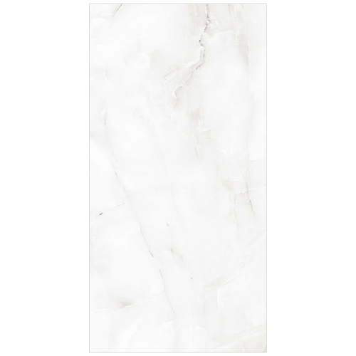 Керамогранит ARCADIA CERAMICA Анти Скай Грей светло-бежевый полированный 60x120 см 1,44 м2, фотография