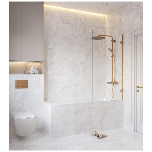 Керамогранит ARCADIA CERAMICA Маркус Бьянко светло-серый матовый 60x120 см 1,44 м2, вид