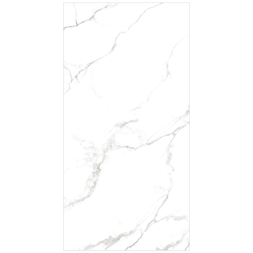 Керамогранит ARCADIA CERAMICA Статуарио Файн белый полированный 60x120 см 1,44 м2, изображение