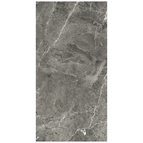 Керамогранит ARCADIA CERAMICA Флоренция Грей серый полированный 60x120 см 1,44 м2, изображение