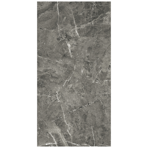 Керамогранит ARCADIA CERAMICA Флоренция Грей серый полированный 60x120 см 1,44 м2, вид