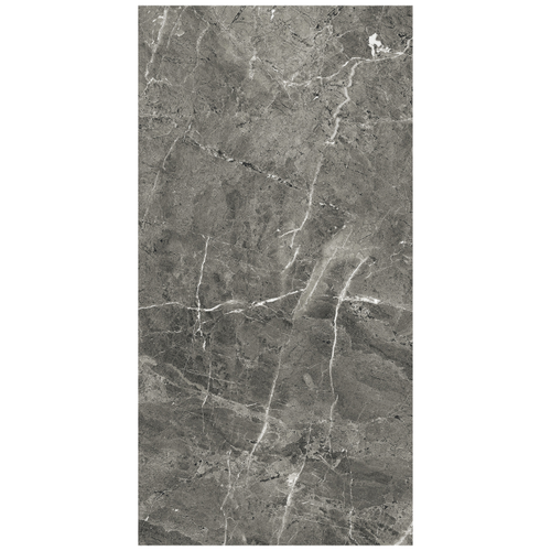 Керамогранит ARCADIA CERAMICA Флоренция Грей серый полированный 60x120 см 1,44 м2, фотография