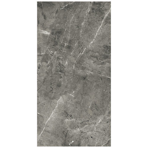 Керамогранит ARCADIA CERAMICA Флоренция Грей серый полированный 60x120 см 1,44 м2, фотография
