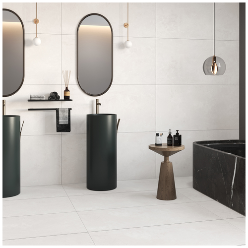 Керамогранит ARCADIA CERAMICA Симфони Айс серый матовый 60x120 см 1,44 м2, детальное фото