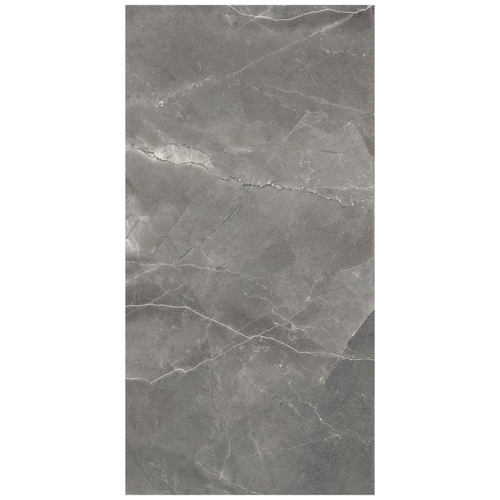 Керамогранит ARCADIA CERAMICA Палпис Неро Лаппато серый карвинг+лапато 60x120 см 1,44 м2, детальное фото