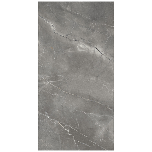 Керамогранит ARCADIA CERAMICA Палпис Неро Лаппато серый карвинг+лапато 60x120 см 1,44 м2, картинка