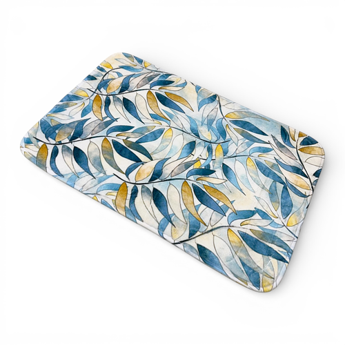 Комплект ковриков DASCH GMBH в/к 40/60 и 40/50 Fresh Printed Листья, картинка