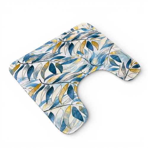 Комплект ковриков DASCH GMBH в/к 40/60 и 40/50 Fresh Printed Листья, фото