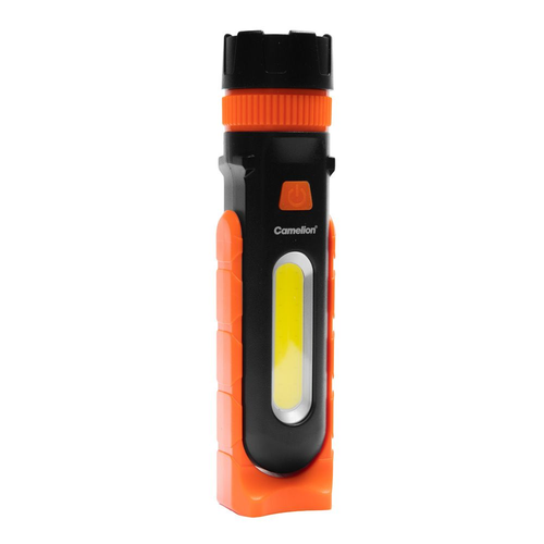 Фонарь CAMELION LED универсальный E1443 LED+COB 3XR03 магнит, изображение