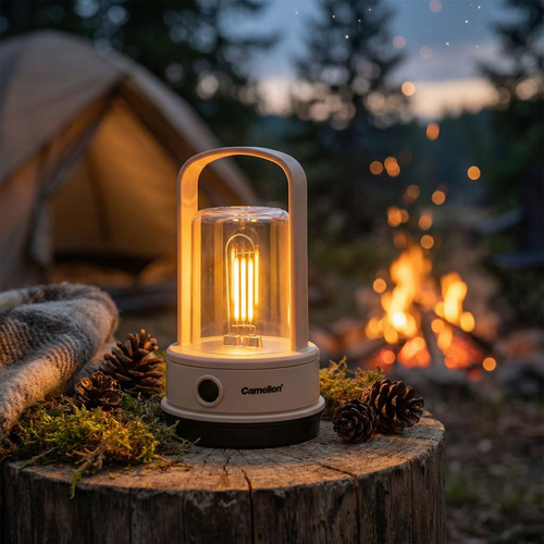 Фонарь CAMELION LED аккумуляторный LED56325B 3,7В филамент 4 режимаType-C, фотография