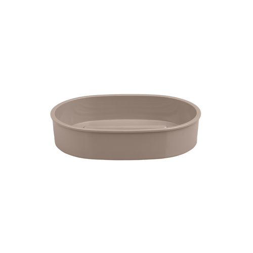 Мыльница FIXSEN round beige бежевая, пластик, картинка