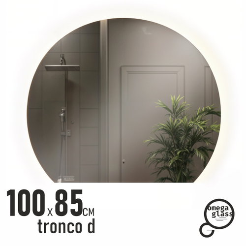 Зеркало OMEGA GLASS с подсветкой Tronco D 100х85, картинка
