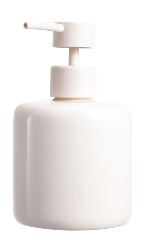 Дозатор FORA настольный Creamy, керамика 9,6x9,5x14,8, изображение