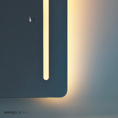 Зеркало OMEGA GLASS с подсветкой Jumbo 5 60х140, изображение