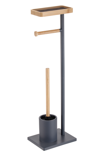 Стойка напольная TOKITO серая 33,5x9,5x17, вид