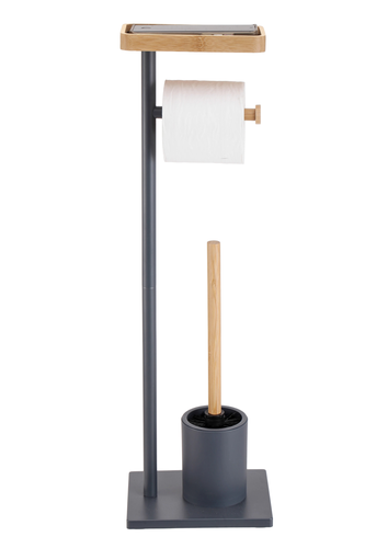 Стойка напольная TOKITO серая 33,5x9,5x17, изображение