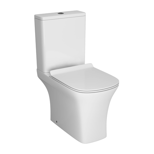 Унитаз BAUEDGE напольный Bau Spectrum square Hurricane-5, BS0005-HQ5, крупный план