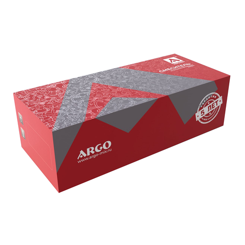 Смеситель д/ванны ARGOTECH ОСТЭР 35L35/K хром 399 мм, вид