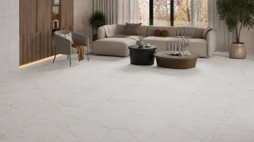 Керамогранит ETRENAL Marble Warm белый 60X60см 1,44м², вид