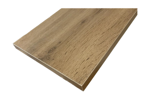 Панель мебельная ULTRADECOR ЛДСП 2700х600х16 мм Дуб Крафт Золотой, крупный план