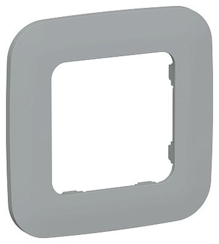 Рамка IEK Flite 1-мест. РУ-1-А-ФлС сер., вид
