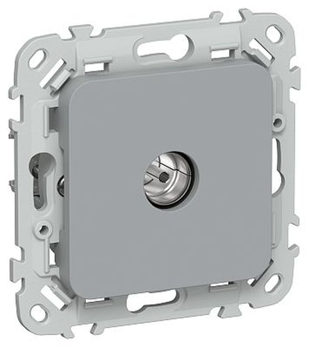 Розетка IEK Flite TV экран. оконечная тип M РТВм-1-1-1-ФлС сер., изображение