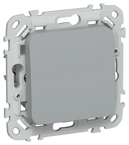 Выключатель IEK Flite 1-кл. 10А ВС11-1-0-ФлС сер., фото