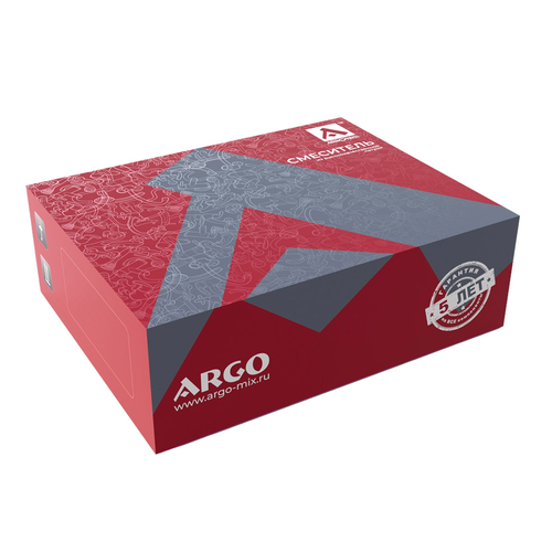 Смеситель ARGOTECH д/ванны ЯВА 35-05 хром 180 мм, детальное фото