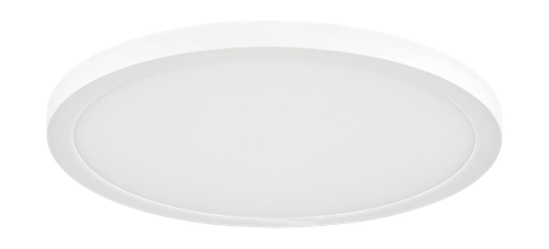 Светильник СОНЕКС настенно-потолочный led 24вт 3000/4000/6500к пластик/белый d, детальное фото