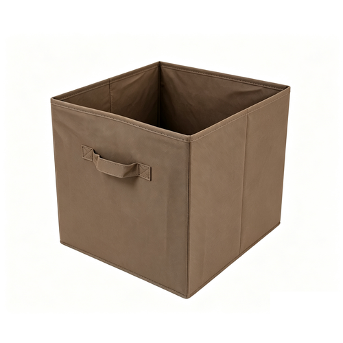 Короб для стеллажа STORIDEA нетканый, графит, 15x31x15см, изображение