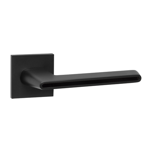 Ручка дверная AJAX STICK BL/BN-24 черный/черный никель, крупный план