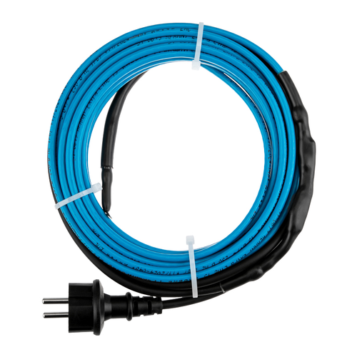 Кабель REXANT греющий саморегул модель srl 15msr-pb, на трубу, 8м/120вт, детальное фото