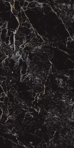 Керамогранит ETRENAL Black Lava черный 60X120 см 1,44м2, детальное фото
