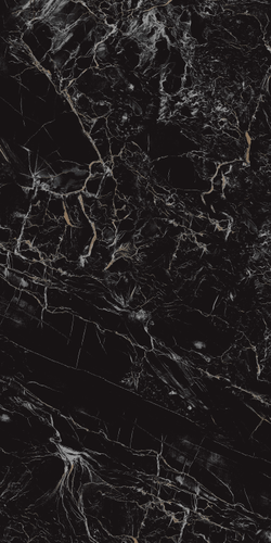 Керамогранит ETRENAL Black Lava черный 60X120 см 1,44м2, изображение