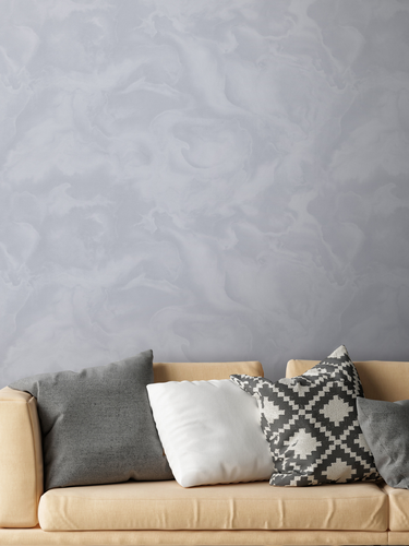 Обои флизелиновые EURO DECOR Euro Decor Floravento 7325-23 серые, изображение