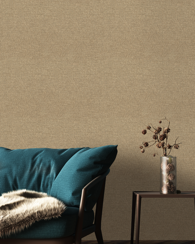 Обои флизелиновые EURO DECOR Euro Decor Linen 7337-06 коричневые, картинка