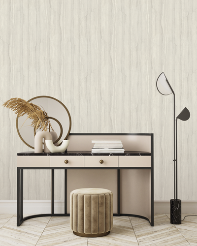 Обои флизелиновые EURO DECOR Euro Decor Pietra 7333-00 белые, изображение